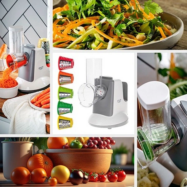 Овочерізка Adler AD 4815 light gray AD 4815 light gray фото